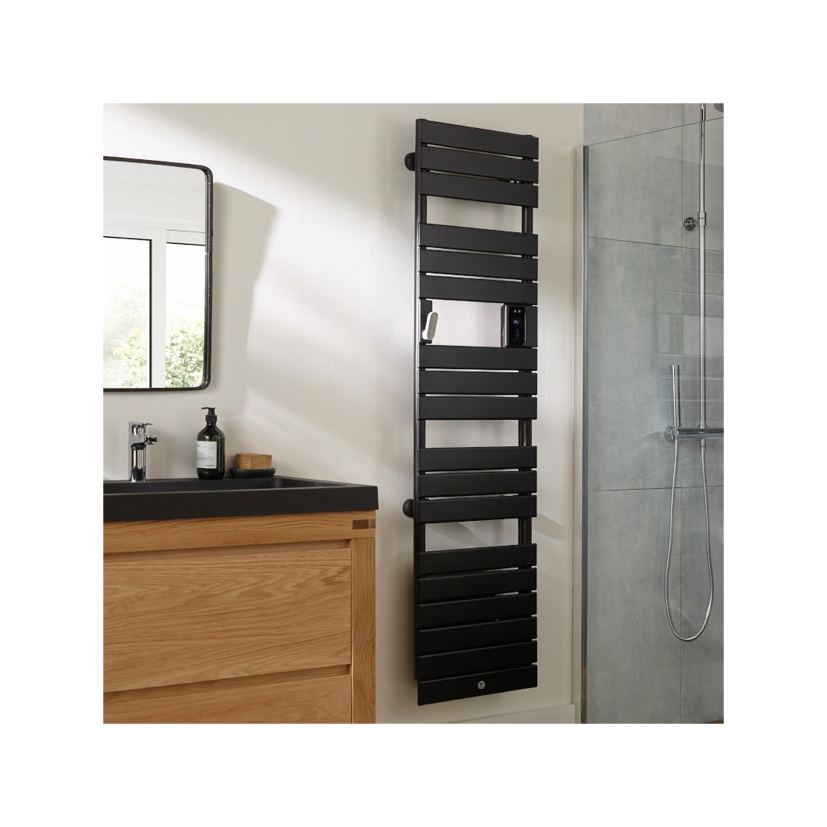 Sèche-serviettes électrique RIVIERA 2 500W Gris menhir - THERMOR 497521
