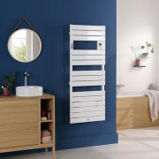 Sèche-serviettes électrique RIVIERA 2 1000W Blanc brillant - THERMOR 498217
