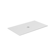 CRISTINA Receveur de douche céramique recoupable blanc coton 160x90
