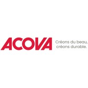Kit 4 fixations murales réglables, blanc RAL 9016, Acova FORANA EC FO - ACOVA 963151 