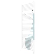 Sèche-serviettes Riva 5 soufflant 2000W blanc - Thermor 471635