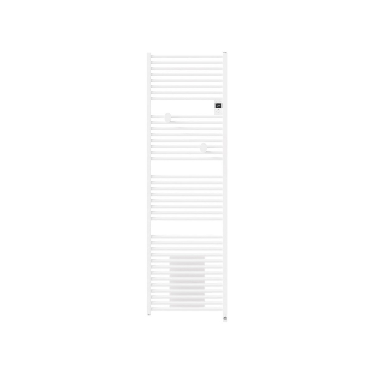Sèche-serviettes THERMOR électrique connecté 2000W (1000W+1000W) RIVA 5 soufflant Blanc brillant 471635