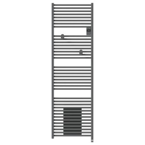 Sèche-serviettes THERMOR électrique connecté 2000W (1000W+1000W) RIVA 5 soufflant Gris menhir 471644