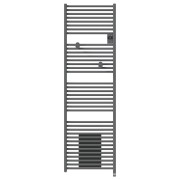 Sèche-serviettes THERMOR électrique connecté 2000W (1000W+1000W) RIVA 5 soufflant Gris menhir 471644
