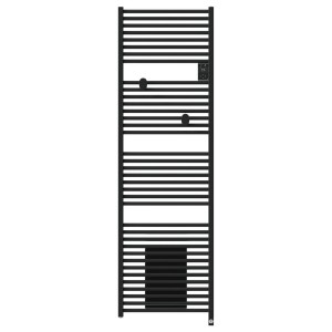 Sèche-serviettes THERMOR électrique connecté 2000W (1000W+1000W) RIVA 5 soufflant Noir carbone 471643