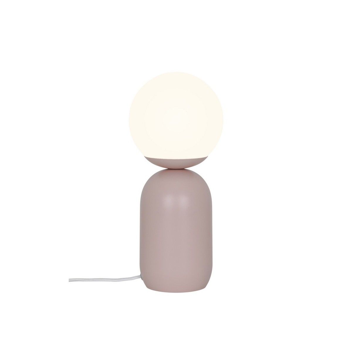 Lampe à poser NOTTI Métal Rose poudré E14 - NORDLUX 2011035057 