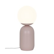 Lampe à poser NOTTI Métal Rose poudré E14 - NORDLUX 2011035057 