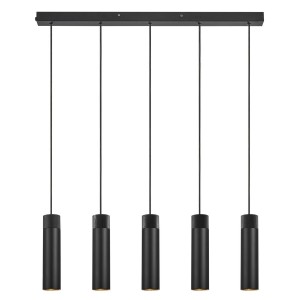 Suspension TILO X5 Métal Noir GU10 - NORDLUX 2410483003 