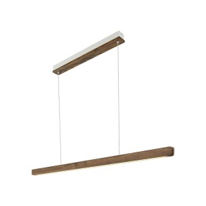Suspension ILGAS Bois Marron foncé LED Intégré - NORDLUX 2412053018 
