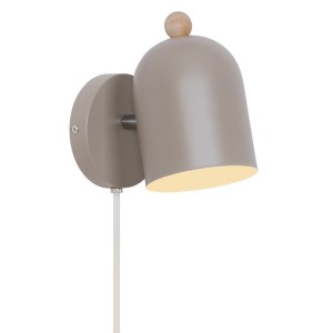 Applique murale GASTON Métal Marron clair E27 - NORDLUX 2412671018 