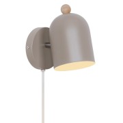 Applique murale GASTON Métal Marron clair E27 - NORDLUX 2412671018 