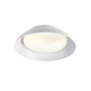 Plafonnier Nivora 38 Métal Blanc E27 - NORDLUX 2610156001 