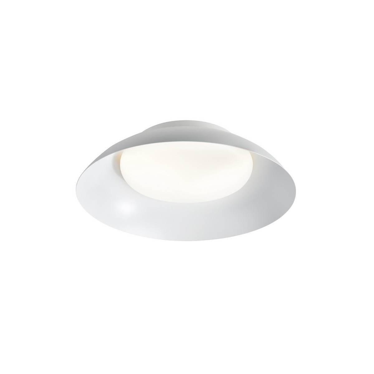 Plafonnier Nivora 45 Métal Blanc E27 - NORDLUX 2610166001 