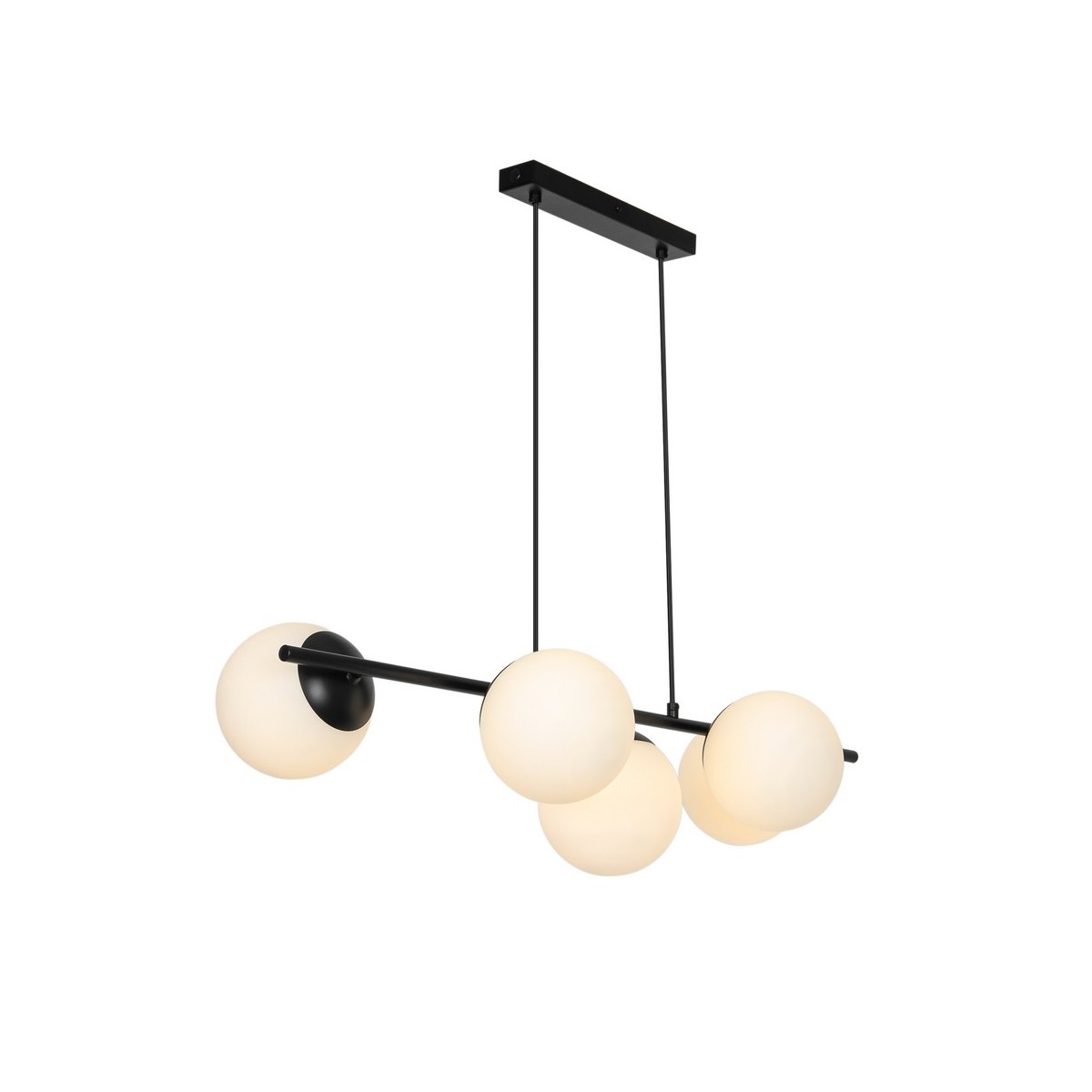 Suspension LILLY 5 spot Métal Noir E14 - NORDLUX 2612623003 