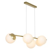 Suspension LILLY 5 spot Métal Laiton E14 - NORDLUX 2612623035 