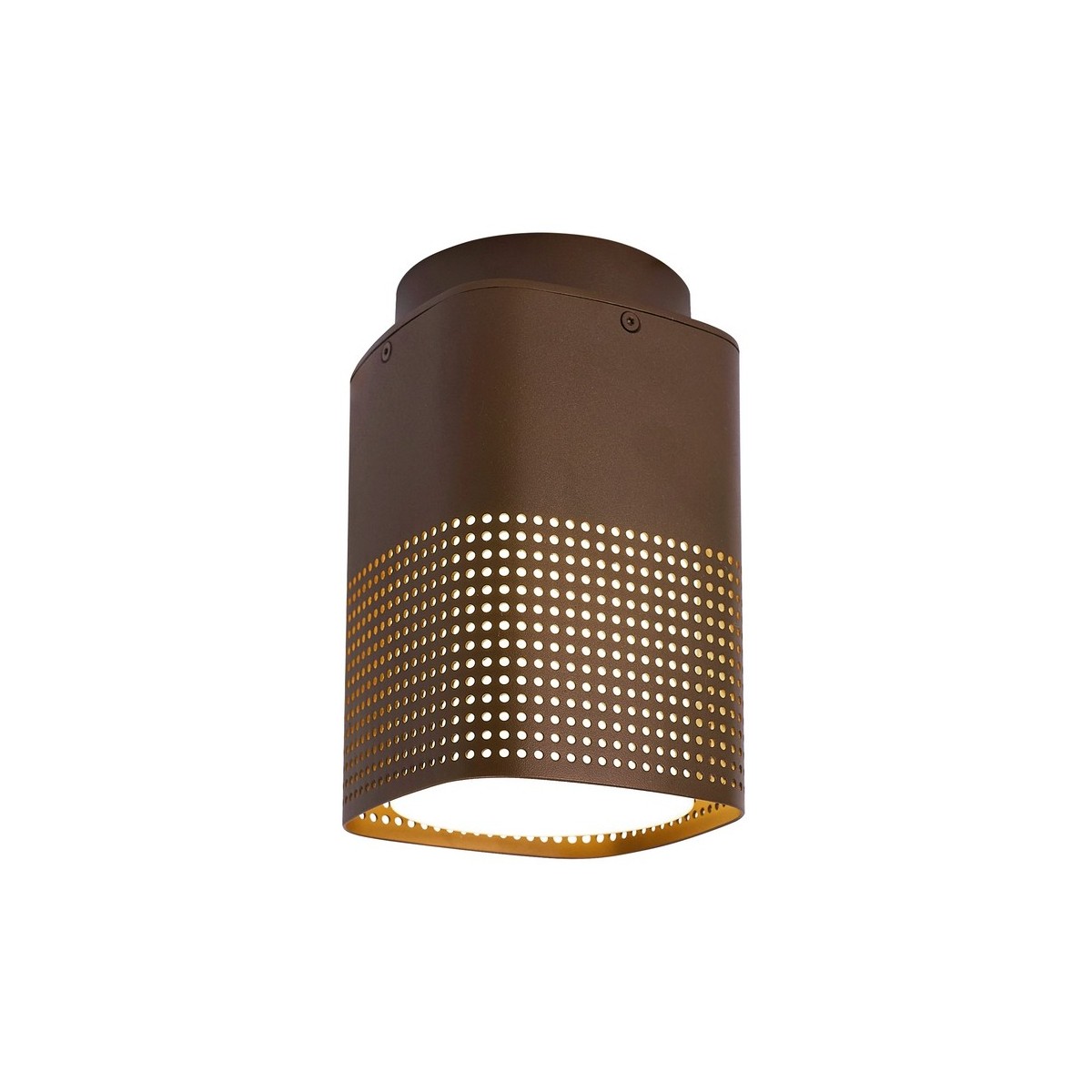 Plafonnier Sidara Aluminium Seaside marron metallise E27 - NORDLUX 2618406218 