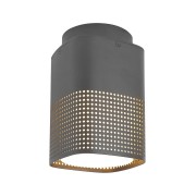 Plafonnier Sidara Aluminium Seaside anthracite E27 - NORDLUX 2618406250 