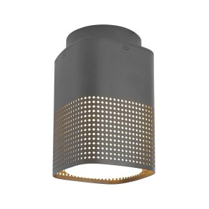 Plafonnier Sidara Aluminium Seaside anthracite E27 - NORDLUX 2618406250 