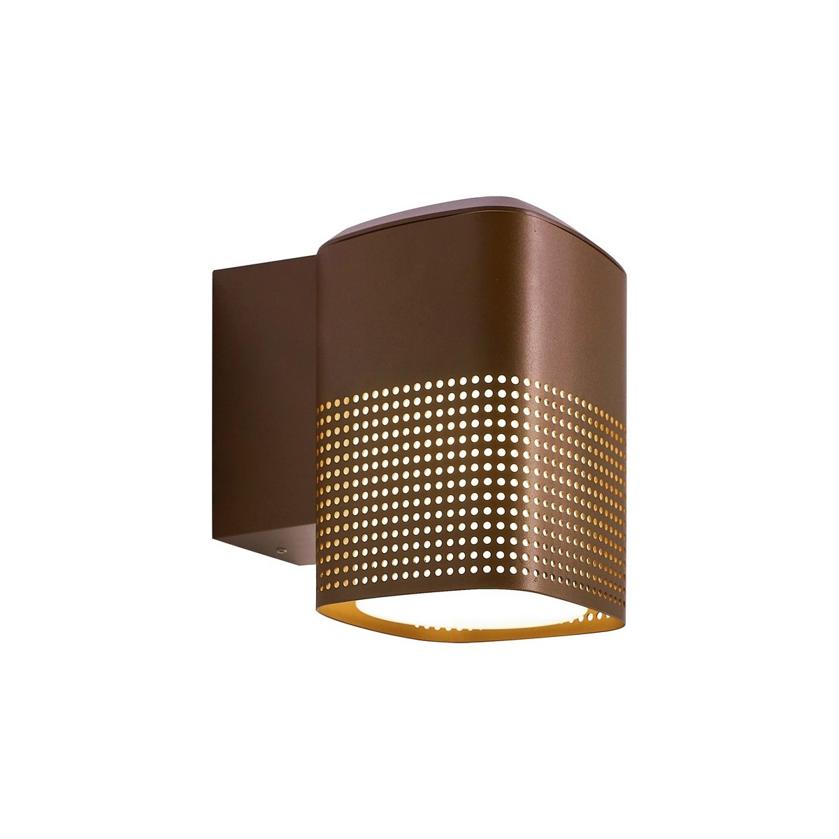 Applique murale Sidara Aluminium Seaside marron metallise E27 - NORDLUX 2618421218 