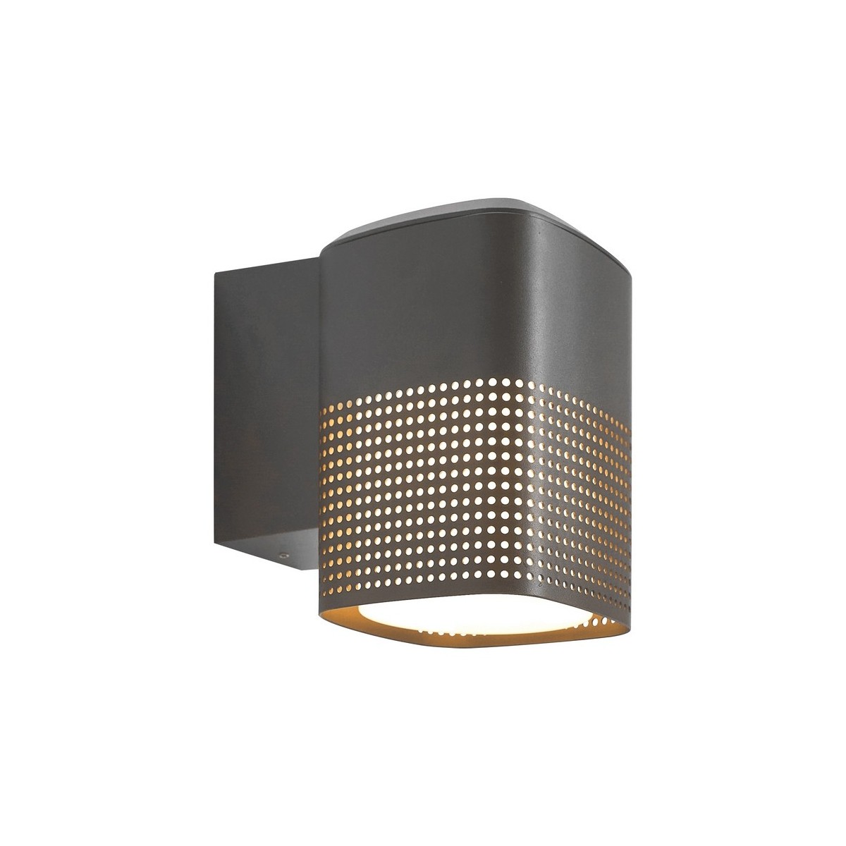 Applique murale Sidara Aluminium Seaside anthracite E27 - NORDLUX 2618421250 