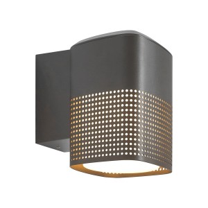 Applique murale Sidara Aluminium Seaside anthracite E27 - NORDLUX 2618421250 