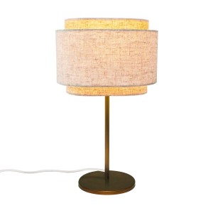 Lampe à poser TAKAI Textile Beige E27 - DESIGN FOR THE PEOPLE 2620015018 