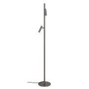 Lampadaire Makoto Aluminium Chrome satiné G9 - DESIGN FOR THE PEOPLE 2620094033 