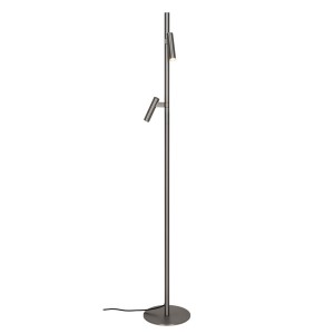 Lampadaire Makoto Aluminium Chrome satiné G9 - DESIGN FOR THE PEOPLE 2620094033 
