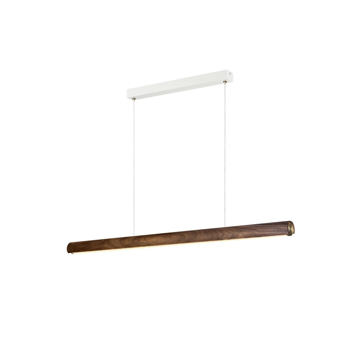 Suspension Akeno Bois Marron LED Intégré - DESIGN FOR THE PEOPLE 2620113014 