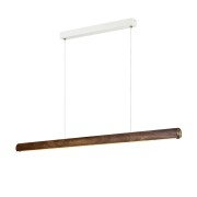 Suspension Akeno Bois Marron LED Intégré - DESIGN FOR THE PEOPLE 2620113014 