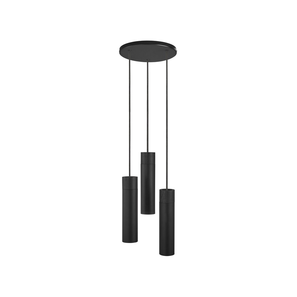 Suspension TILO X3 Métal Noir GU10 - NORDLUX 2410473003 