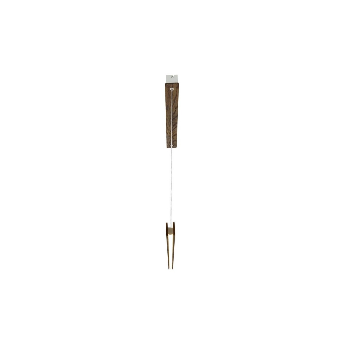 Suspension ILGAS Bois Marron foncé LED Intégré - NORDLUX 2412053018 