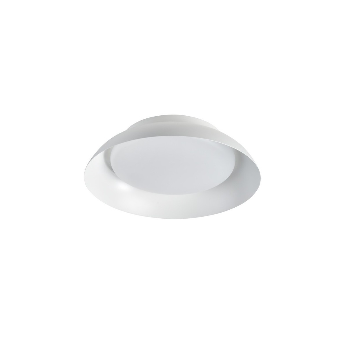 Plafonnier Nivora 38 Métal Blanc E27 - NORDLUX 2610156001 