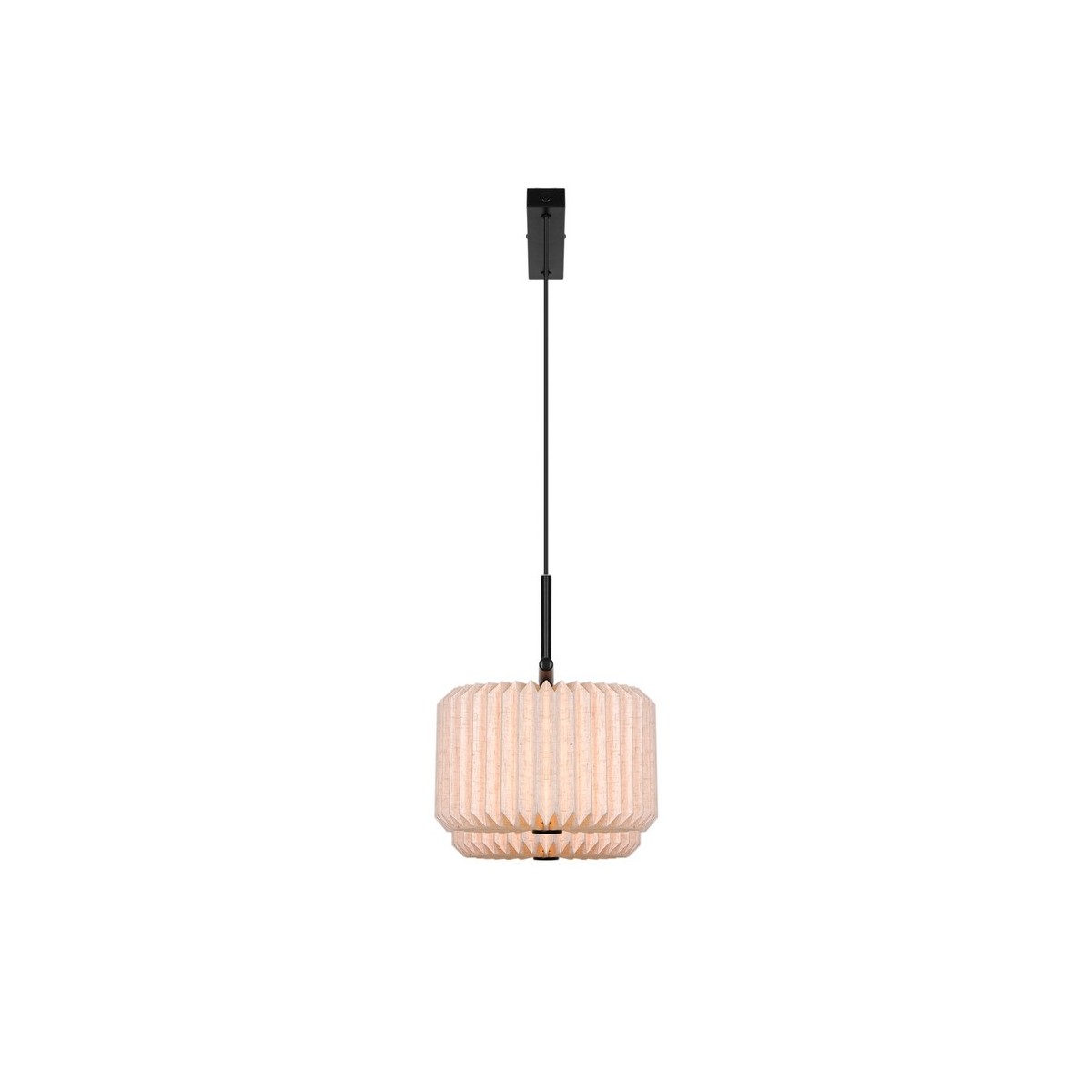 Suspension VIVIENNE Dual Textile Noir E27 - NORDLUX 2612243003 