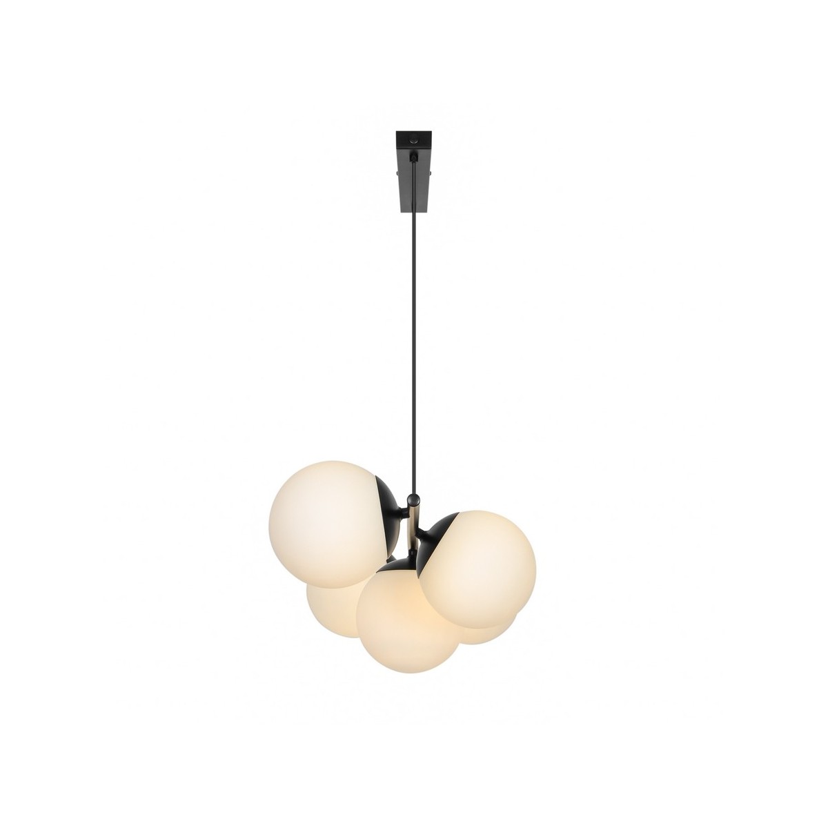 Suspension LILLY 5 spot Métal Noir E14 - NORDLUX 2612623003 