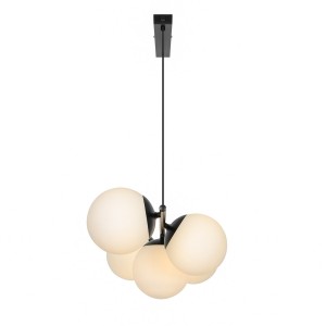 Suspension LILLY 5 spot Métal Noir E14 - NORDLUX 2612623003 