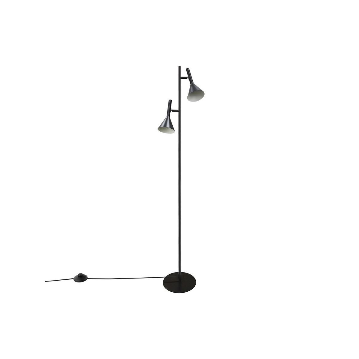 Lampadaire KELVIS Métal Noir GU10 - NORDLUX 2612784003 