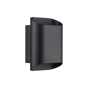 Applique murale double NICO 22 Round Maxi Métal Noir GU10 - NORDLUX 2618191003 