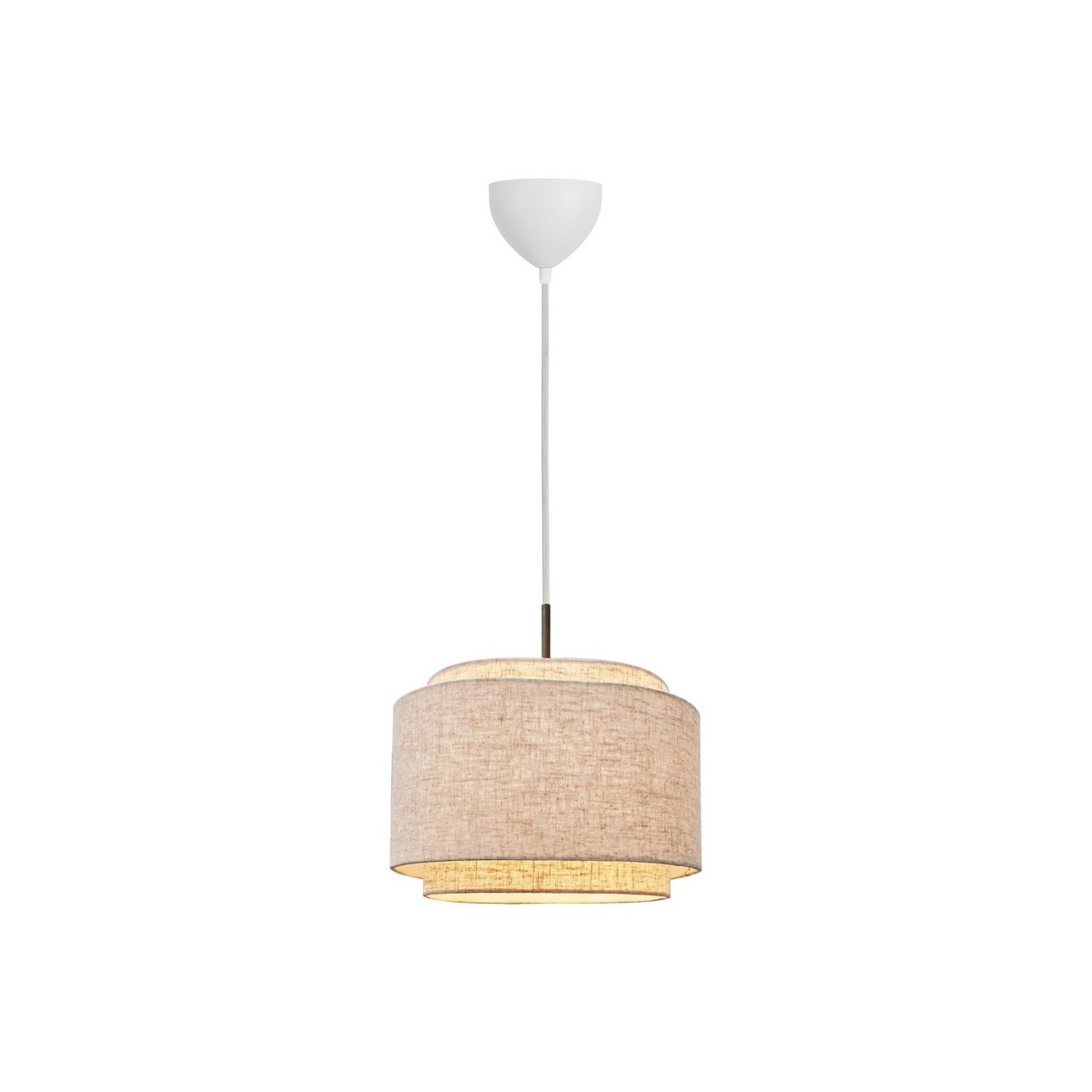 Suspension TAKAI 30 Textile Beige E27 - DESIGN FOR THE PEOPLE 2620003018 