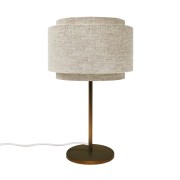 Lampe à poser TAKAI Textile Beige E27 - DESIGN FOR THE PEOPLE 2620015018 