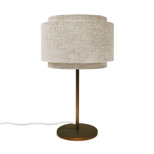 Lampe à poser TAKAI Textile Beige E27 - DESIGN FOR THE PEOPLE 2620015018 