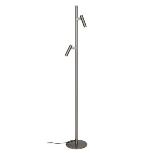 Lampadaire Makoto Aluminium Chrome satiné G9 - DESIGN FOR THE PEOPLE 2620094033 