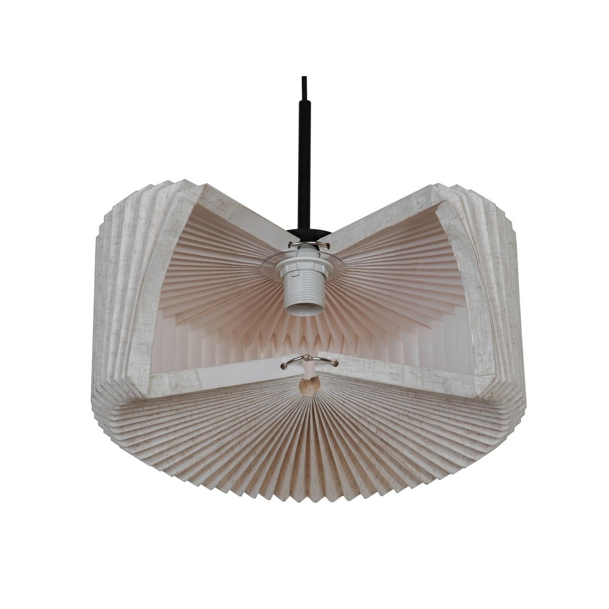 Suspension VIVIENNE 40 Textile Noir E27 - NORDLUX 2612223003 