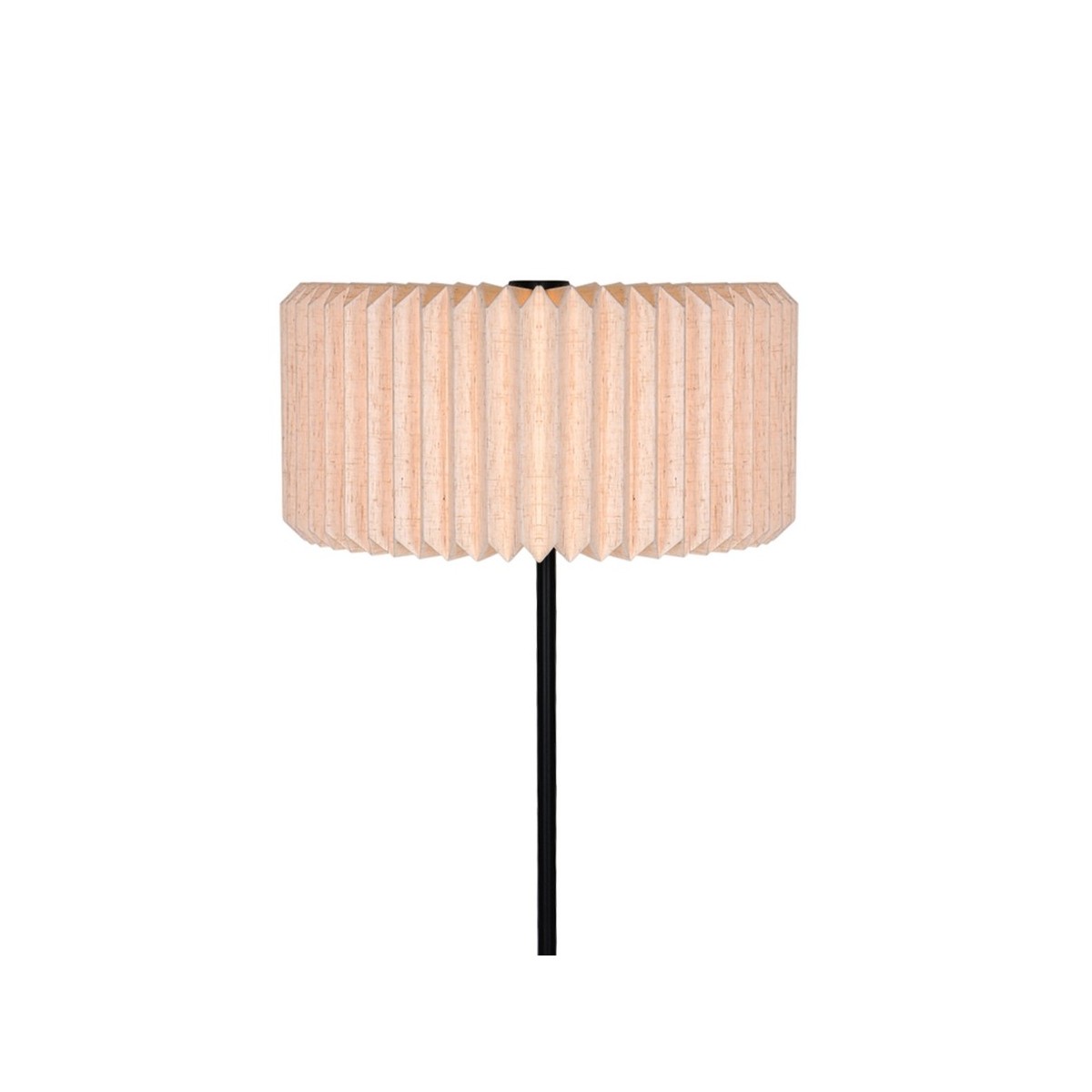 Lampadaire VIVIENNE Textile Noir E27 - NORDLUX 2612284003 