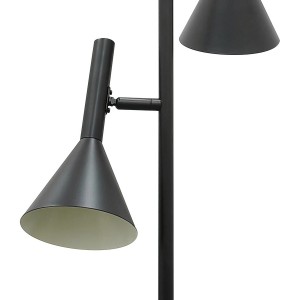 Lampadaire KELVIS Métal Noir GU10 - NORDLUX 2612784003 