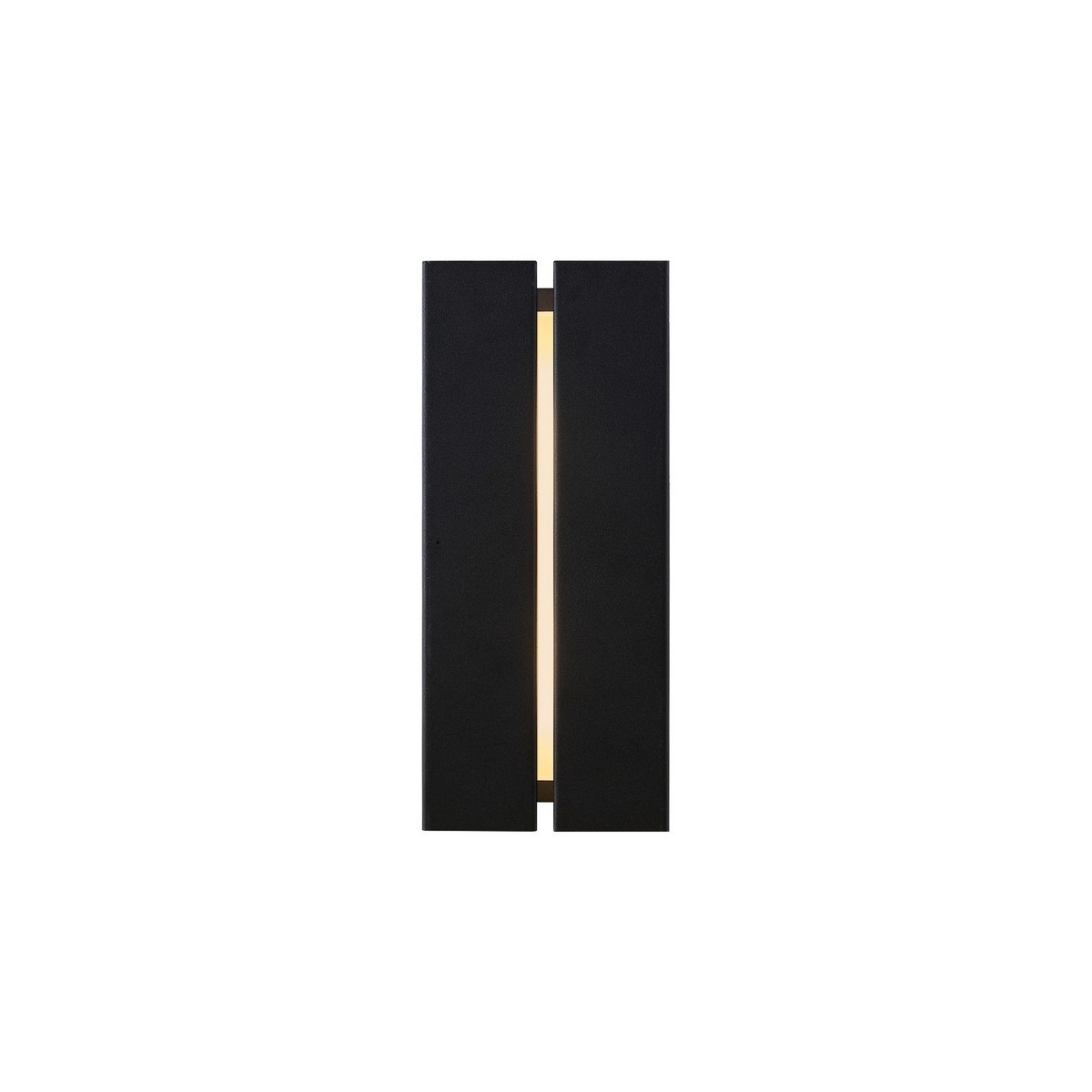 Applique murale double Clarini Métal Seaside noir E27 - NORDLUX 2618151203 