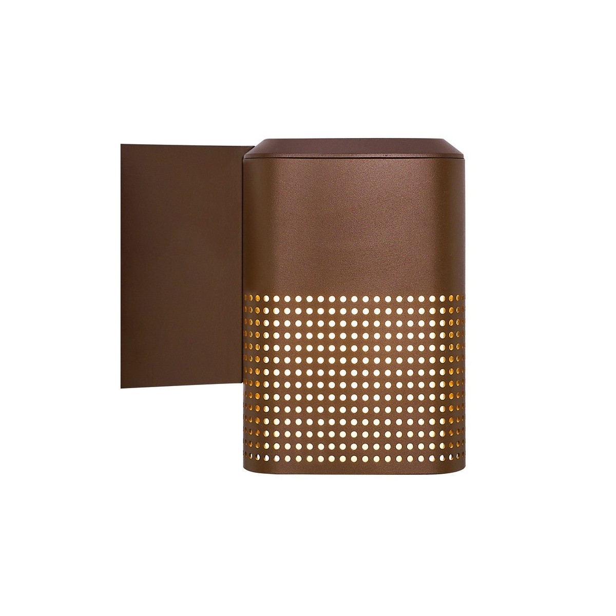 Applique murale Sidara Aluminium Seaside marron metallise E27 - NORDLUX 2618421218 