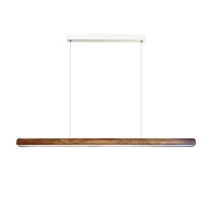 Suspension Akeno Bois Marron LED Intégré - DESIGN FOR THE PEOPLE 2620113014 