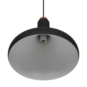 Suspension FUJI Métal Noir E27 - DESIGN FOR THE PEOPLE 2620153003 