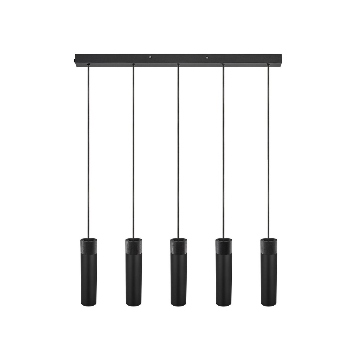 Suspension TILO X5 Métal Noir GU10 - NORDLUX 2410483003 